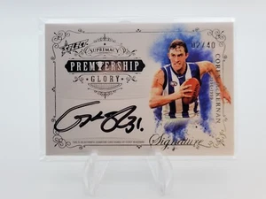 LOW #02/40 2024 Select AFL Supremacy Corey McKernan Premiership Glory Signature - Picture 1 of 3