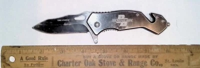 Navaja de bolsillo Tac-Force Brundage-Bone de una sola hoja. Foto 1 de 4