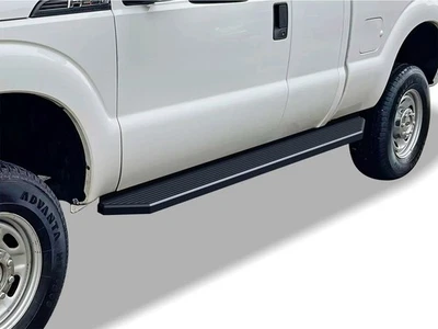 Pasos planos de acero rueda a rueda APS aptos para Ford F250 F350 99-16 super cabina platón de 5,5 ft Foto 1 de 4