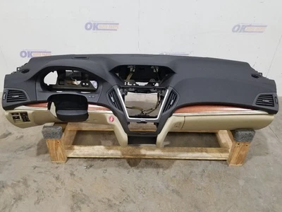 17 2017 ACURA MDX ADVANCE DASH PANEL BLACK/ TAN WITH SRS, BEZEL, AND GLOVE BOX  - Image 1 of 4
