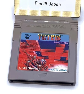 Tetris Nintendo Game Boy 1989 Japanese ver. DMG-TRA GB Gameboy Cleaned Tested - Image 1 of 4