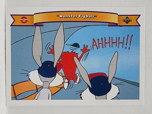 1991 Upper Deck Comic Ball 2 Monster Flyball Bugs Bunny Gossamer #71 - Picture 1 of 2