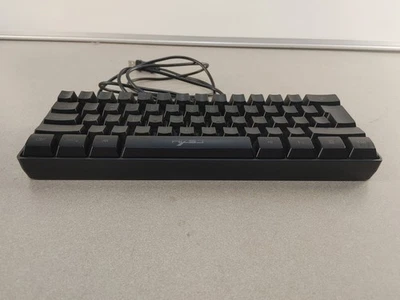 EXCELLENT CONDITION 60% Mechanical-Feel USB RGB Gaming Streaming Keyboard Black - Image 1 of 4