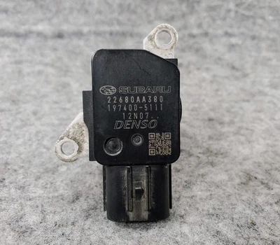 Medidor de flujo de aire másico Subaru Impreza WRX STi Forester MAF 2008-2020 22680AA380 OEM Foto 1 de 4