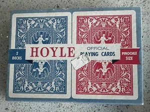 Vintage Deck HOYLE Playing Cards; Pinochle, Unopened - Picture 1 of 3
