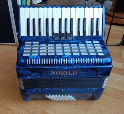 Belo acordeão com estojo - Imagem 1 de 4