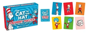 AQUARIUS Gato en el Sombrero Juego de Cartas Maestro de Memoria Edades 8+ Diversión Familiar y Fiestas - Imagen 1 de 5