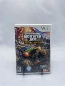 Monster Jam Path Of Destruction Nintendo Wii - Complete CIB - Picture 1 of 3