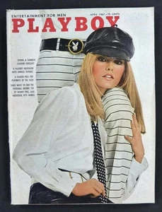 Vintage Playboy Magazine April 1967 Complete & Intact - Picture 1 of 1