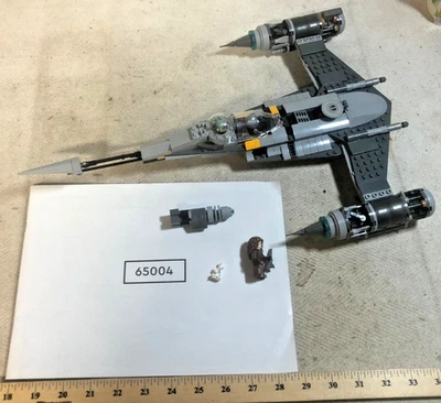 Brick Star Wars 65004 Mandalorian N-1 with mini figures & instructions! - Image 1 of 4