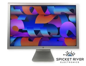 Apple A1082 23" Widescreen Aluminum Cinema HD LCD Display Monitor - Picture 1 of 4