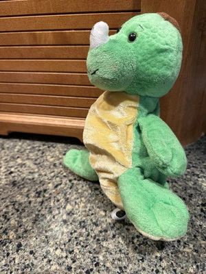 HM185 key Lime Dino Webkins Plush Stuffed Animal ~ no code ~ Super Cute 🦖 - Image 1 of 4