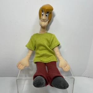 Vintage 2000 Cartoon Network Shaggy Doll Scooby-Doo Plush 9.5" Toy Rubber Head - Picture 1 of 8