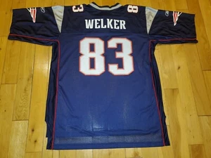 2007 Reebok On Field Wes Welker NEW ENGLAND PATRIOTS NFL Team Replica JERSEY XL - Picture 1 of 22