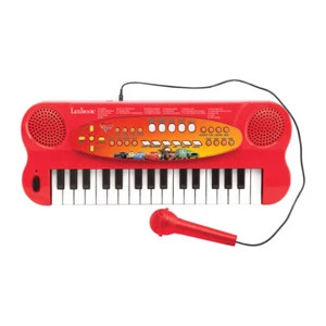 LEXIBOOK KEYBOARD INKL. MIKROFON MIT AUFNAHMEFUNKTION CARS DESIGN * NEU * - Bild 1 von 1