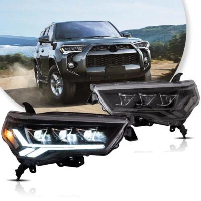 VLAND Clear LED Headlights Front Lamp For 2014-2023 Toyota 4Runner W/Sequential - Image 1 of 4