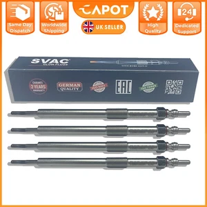 4X Glow Plugs For Renault Trafic II III 2.0 1.6 Master III 2.3 dCi 110651492R - Picture 1 of 4