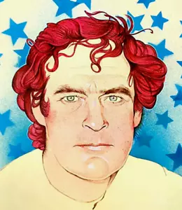 Timothy Leary 1985 LSD drogas gente famosa retrato arte placa impresión 26 - Imagen 1 de 3