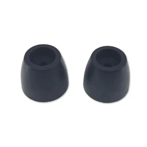 Cargo Trailer Truck Replacement Ramp Door Rubber Bumpers Stop Cone 2" Tall 2pcs - Picture 1 of 3