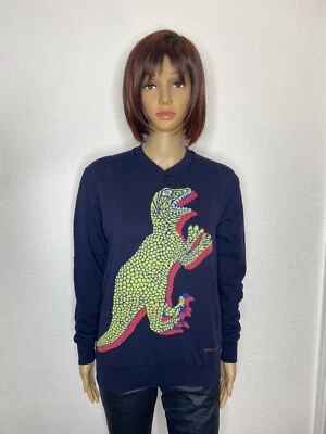 PS Paul Smith Dinosaur Sweatshirt Pullover Cotton Women’s Size S Navy Blue NWOT - Image 1 of 4