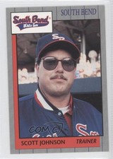 1990 Grand Slam South Bend White Sox Scott Johnson #8