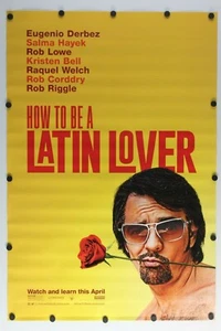 "Póster de película original de doble cara de How to Be a Latin Lover 2017 27"" x 40" - Imagen 1 de 5