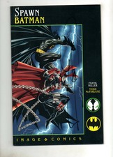 Spawn-Batman #1 SIGNED by FRANK MILLER, Writer! 1994 Gorgeous McFARLANE ART!