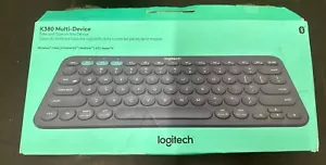 Logitech K380 Multi-Device Mini Bluetooth Keyboard Blue 920-007559 - Picture 1 of 2