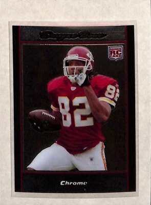 2007 Boman  Chrome #BC78 Dwayne Bowe RC NM - Image 1 of 2