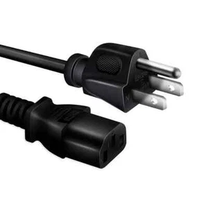 AC Power Cord Cable Plug For CASIO CZ-1 DIGITAL SYNTHESIZER VZ-1 KEYBOARD - Picture 1 of 4