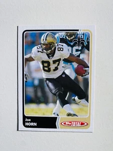 Tarjeta de fútbol americano Topps Total #180 Joe Horn 2003 casi nueva-como nueva NFL - Imagen 1 de 2