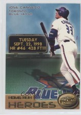 1998 Pacific Home Run Heroes Jose Canseco #6