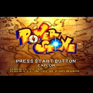 Used Power Stone Arcade Game Cartridge Type NAOMI JVS Sega Capcom 3D Fighting - Picture 1 of 1