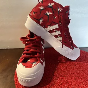 Adidas Nizza Size 9.5 Platform Mid x Thebe Magugu Birds Of Paradise 2022 - Picture 1 of 15
