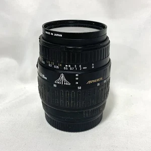 Sigma Zoom 28-80mm 1:3.5-5.6 Macro Lens for Canon With Case - Picture 1 of 11