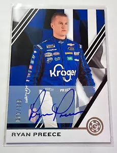 Ryan Preece Mint 2020 Panini Chronicles Racing On-Card Auto Autograph #71/199 - Picture 1 of 1