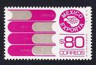 Mexico Exports 1985 Livres 80p rose-or, perf 14, MNH sc#1133A