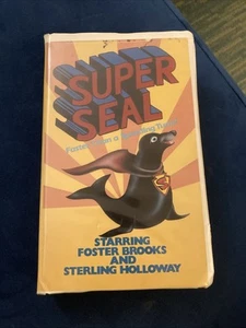 Super Seal VHS * Rare Kids Movie * Foster Brooks - Picture 1 of 9
