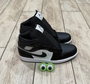 Nike Air Jordan 1 Mid Black Off Noir Summit White NEW Shoes Men’s Size 11 - Picture 1 of 8