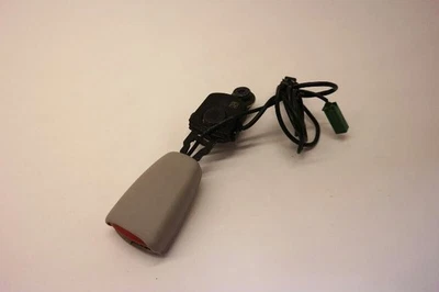 06-13 VOLVO 70 SERIES FRONT PASSENGER RIGHT SEAT BELT BUCKLE OEM TAN Foto 1 de 4