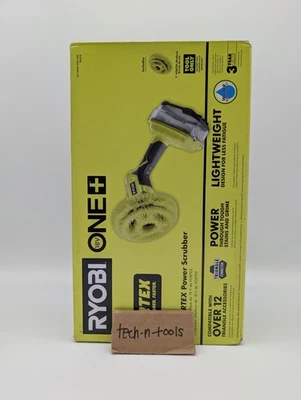 Limpador elétrico sem fio Ryobi ONE+ 18V com escova média P4510 (SOMENTE FERRAMENTA) - Imagem 1 de 4