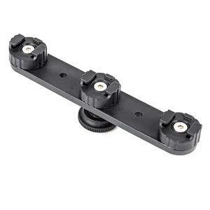 Triple Mount Bracket for Fill Light Bracket Mount Adapter Holder For Camera B - Picture 1 of 8