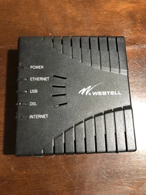 WESTELL 6100 Series ADSL Modem Router Combo ADSL& ADSL2+ Ethernet USB- DSL - Image 1 of 4