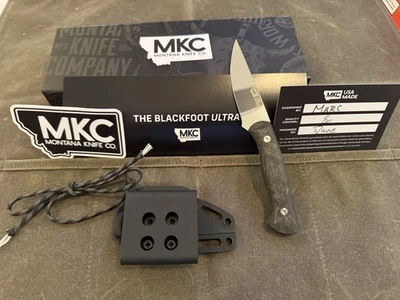 🔥Montana Knife Company MKC, ¡¡¡Negrofoot Ultra Fibra de Carbono!!! NUEVO EN CAJA 🔥 Foto 1 de 4