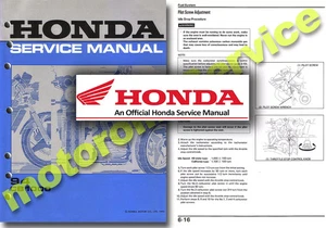 Honda CB1000 SUPER FOUR Service Workshop Manual BIG 1 1992 1993 1994 1995 1996 - Picture 1 of 4