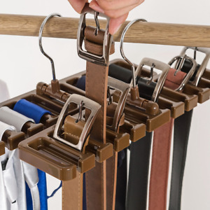 Tie Hanger Rack Organizer Multi-function Belt Holder Necktie Storage Rack BEST