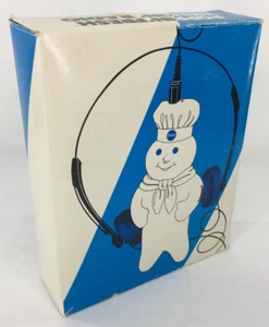 Vintage Pillsbury Doughboy Poppin'Fresh Walkin' Radio Headphones AM/FM Radio EUC - Picture 1 of 12