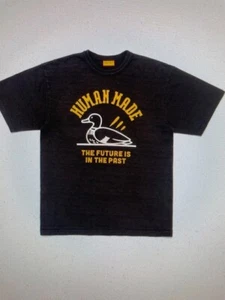 Human Made × Nigo Duck LOGO t-shirt Black  Made In Japan Sz XXXL  3XL NWT - Picture 1 of 9