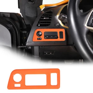 Orange Car Convertible Switch Button Frame Trim Cover For Corvette C7 2014-2019 - Picture 1 of 7