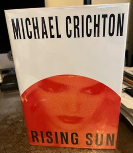 RISING SUN von Michael Crichton 1992 Erstausgabe Buch ist in neuwertigem Zustand - Bild 1 von 9